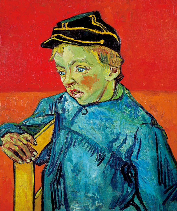  文森特·威廉·梵高  Vincent Willen Van Gogh —— 卡米尔·卢琳肖像 (2)